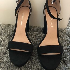 Madden Girl Black Heels